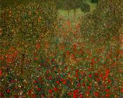 古斯塔夫克林姆特 - Poppy Field